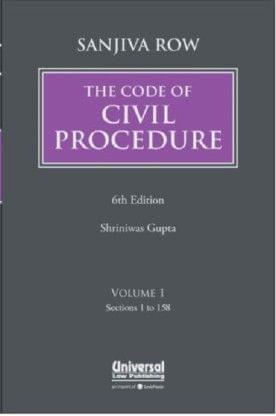 Sanjiva Rows The Code Of Civil Procedure (Set Of 3 Vols)??