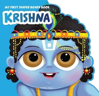 My First Shaped Illustrated Lord Krishna Hindu Mythology (Indian Gods and Goddesses) - By Miss & Chief