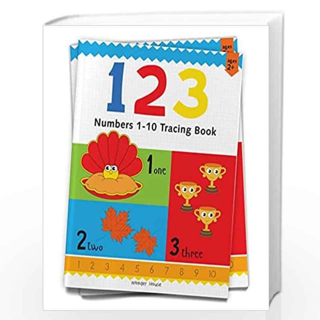 PRESCHOOL ACTIVITY BOOK: 123 - NUMBERS 1-10 TRACING BOOK FOR KIDS
