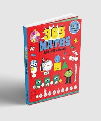 365 Maths Activity Book for Kids Age 5+ - By Miss & Chief