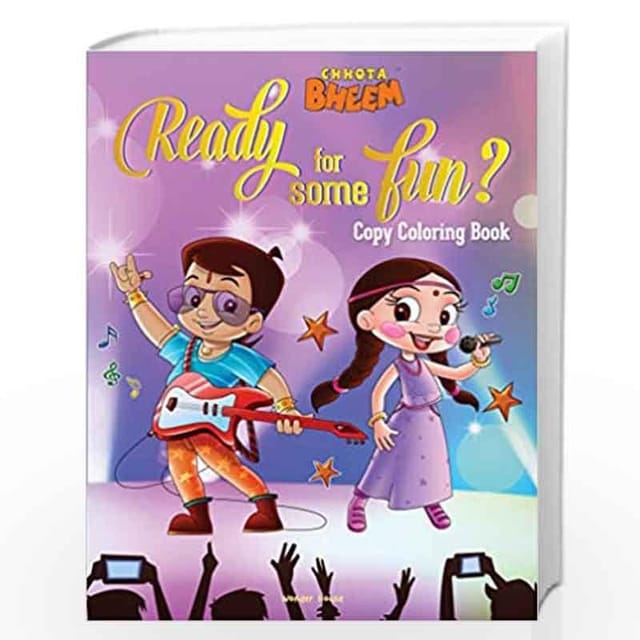 CHHOTA BHEEM - READY FOR SOME FUN: COPY COLORING BOOK FOR KIDS
