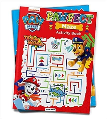 Paw Patrol Pawfect Maze Activity book Activity Books For Kids