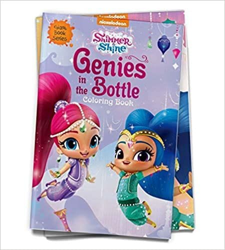 Genie in the Bottle: Giant Coloring Book for Kids (Shimmer & Shine)?