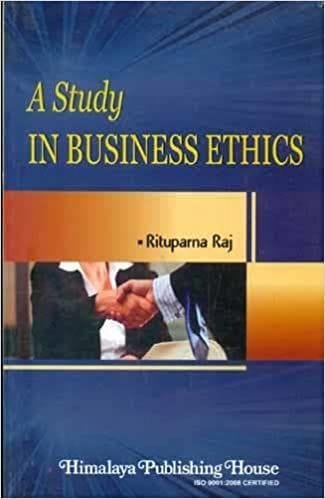 A Study in Business Ethics?Paperback?