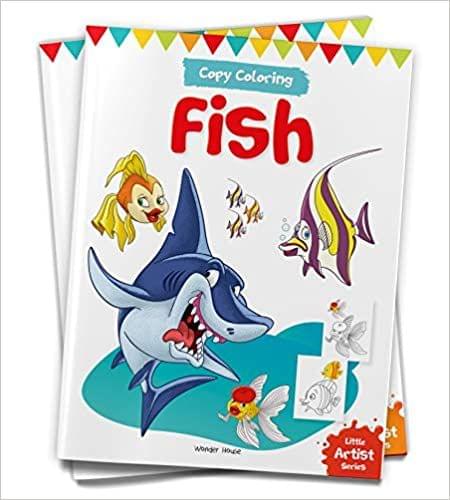 Little Artist Series Fish: Copy Colour Books