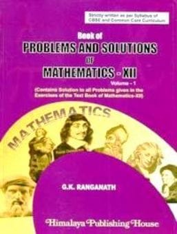 A Text Book of Mathematics (Std. XII) Vol-II
