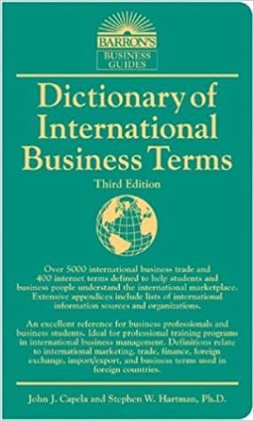 Dictionary of International Business