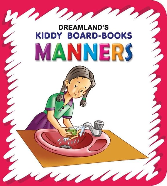 Kiddy Board Book - Manners : Early Learning Children Book