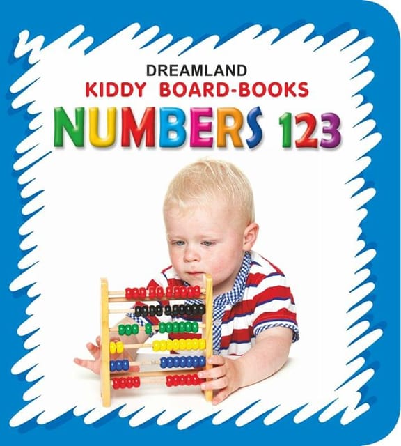 Kiddy Board Book - Numbers 123 : Early Learning Children Book