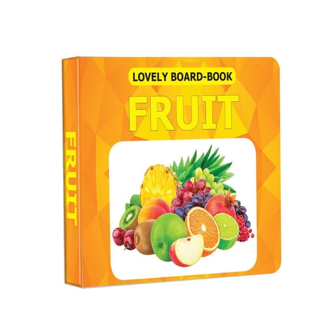 Lovely Board Books - Fruits : Early Learning Children Book