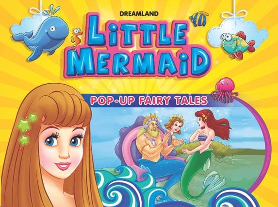 Pop-Up Fairy Tales - Little Mermaid : Story Books Children Book