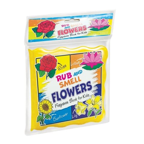 Rub and Smell - Flowers (Fragrance Book for Kids) : Picture Book Children Book