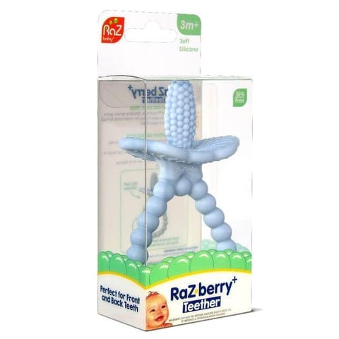 Razberry Teether Plus Blue Candy