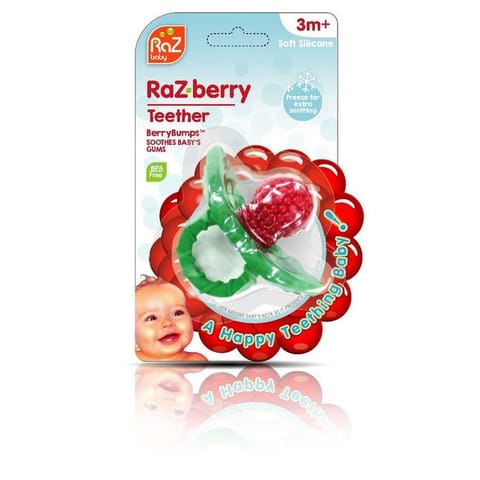 RaZberry Single Teether - Cotton Candy (Pink)