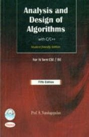 Analysis & Design Of Algorithms With C / C++ For 4 Sem Cse / Ise