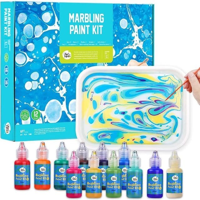 Marbling Paint Kit - 12 colours