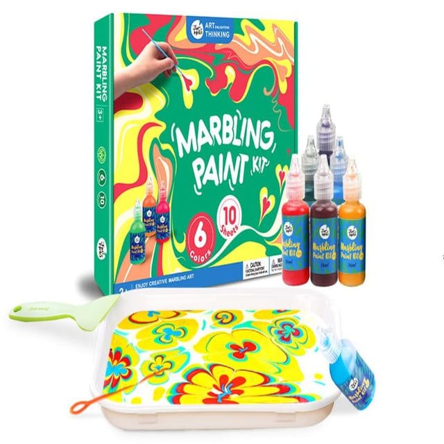 Marbling Paint Kit - 6 colours