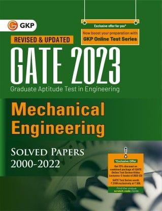 Gate 2023 : Mechanical Engineering - Solved Papers (2000-2022)