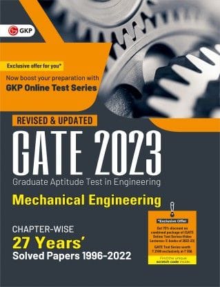 Gate 2023 : Mechanical Engineering - 27 Years' Chapter-Wise Solved Papers (1996-2022)