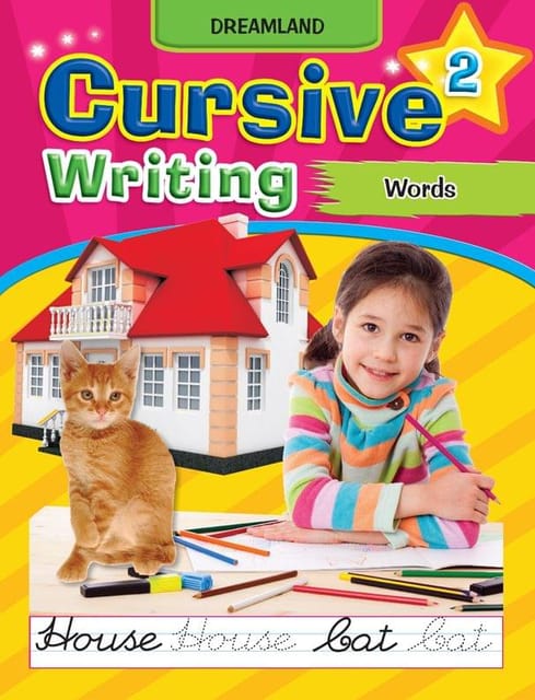 Cursive Writing Book (Words) Part 2 : Early Learning Children Book