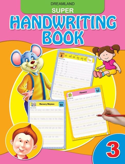Super Hand Writing Book Part - 3 : Early Learning Children Book