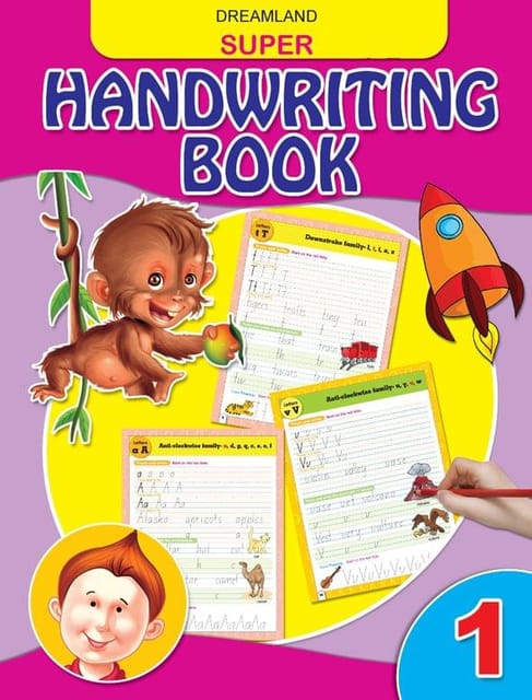 Super Hand Writing Book Part - 1 : Early Learning Children Book