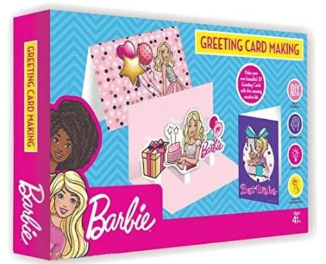 Barbie Greeting Card Making