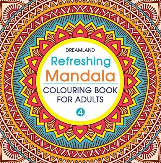 Refreshing Mandala - Colouring Book for Adults Book 4 : Colouring Books for Peace and Relaxation  Book