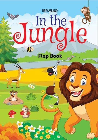 Flap Book- In the Jungle : Interactive & Activity  Children Book