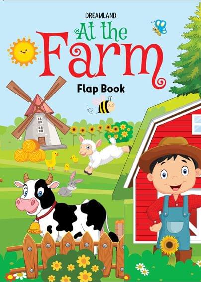 Flap Book- At the Farm : Interactive & Activity  Children Book