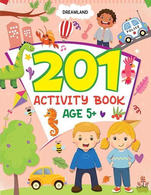 201 Activity Book Age 5 : Interactive & Activity  Children Book