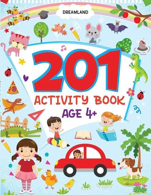 201 Activity Book Age 4 : Interactive & Activity  Children Book
