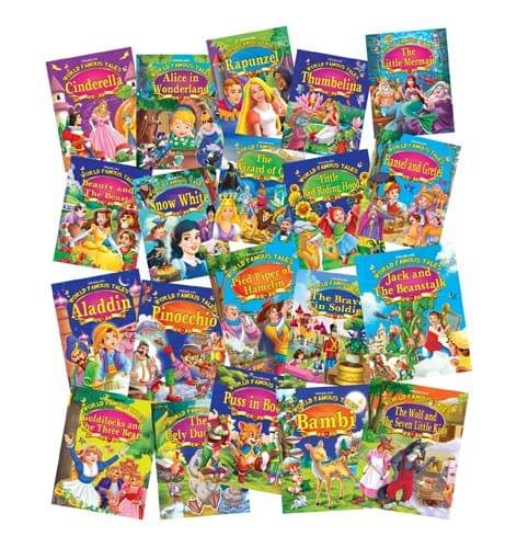 World Famous Tales - Pack (20 Titles) : Story books Children Book