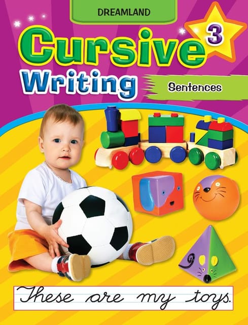 Cursive Writing Book (Sentences) Part 3 : Early Learning Children Book