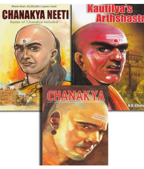 Chanakya & Kautilya (3 Books Set) Pb English