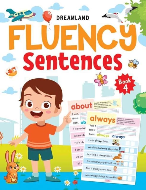Fluency Sentences Book 4 : Early Learning Children Book