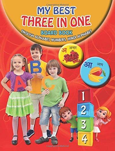 My Best Three in One Board Book : Early Learning Children Book