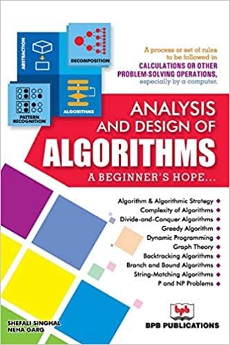 Analysis & Design Of Algorithms