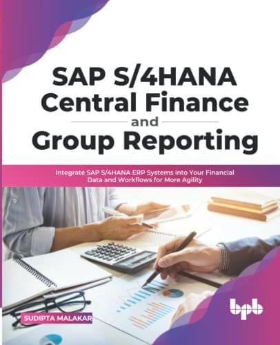 Sap S/4Hana Central Finance And Group Reporting