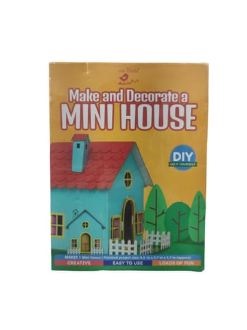 LITTLE BIRDIE MAKE AND DECORATE A MINI HOUSE