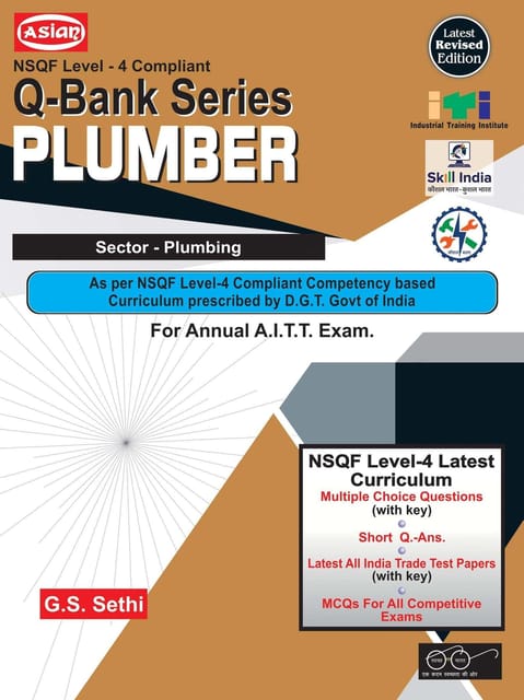 Upto-Date Q-Bank Plumber (Nsqf Syll.)