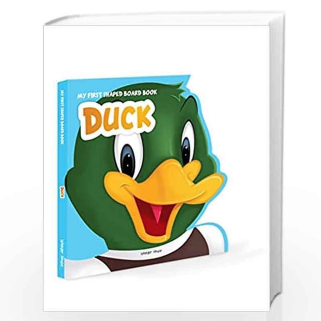 My?First?Shaped?Board?book?- Duck, Die-Cut Animals, Picture Book for Children