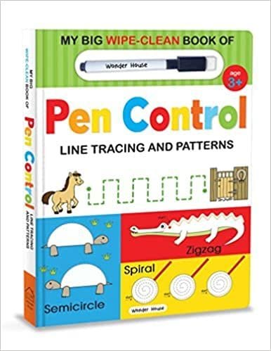 My Big Wipe And Clean Book of Pen Control : Line Tracing And Patterns