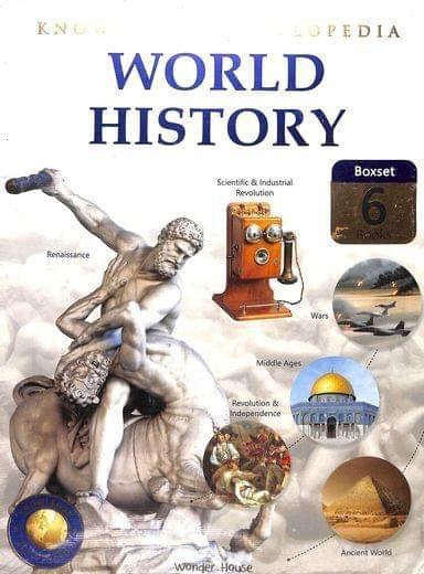 Knowledge Encycolpedia World History Set Of 6 Books