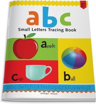 Preschool Activity Book ABC - Small Letters Tracing Book for Kids - By Miss & Chief