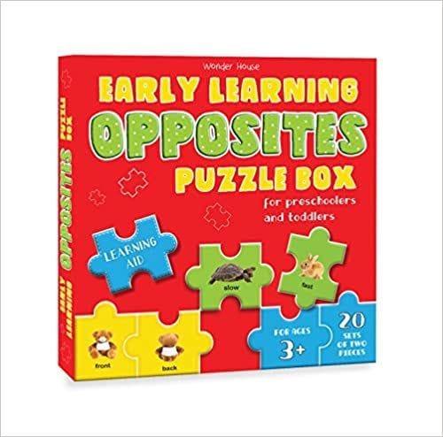 Early Learning Opposites Puzzle Box For Preschoolers And Toddlers - Learning Aid & Educational Toy (Jigsaw Puzzle for Kids Age 3 and Above?