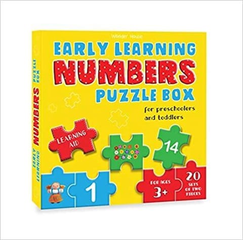 Wonder House Books Early Learning Numbers Puzzle Box for Preschoolers and Toddlers - Learning Aid & Educational Toy