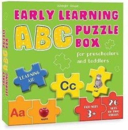 EARLY LEARNING ABC PUZZLE BOX FOR PRESCHOOLERS AND TODDLERS - LEARNING AID & EDUCATIONAL TOY