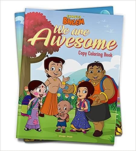 Chhota Bheem - We are Awesome: Copy Coloring Book For Kids?