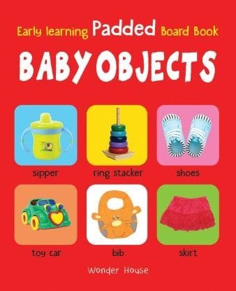 Early Learning Padded Book of Baby Objects - By Miss & Chief?